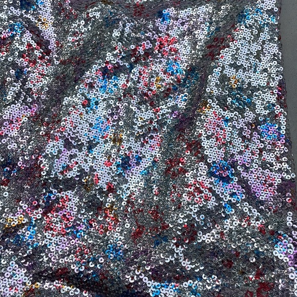 Vintage Faviana Couture Sequin Cut Out Dress - Party Dress - Sparkly - Glam Mini - Picture 3 of 7